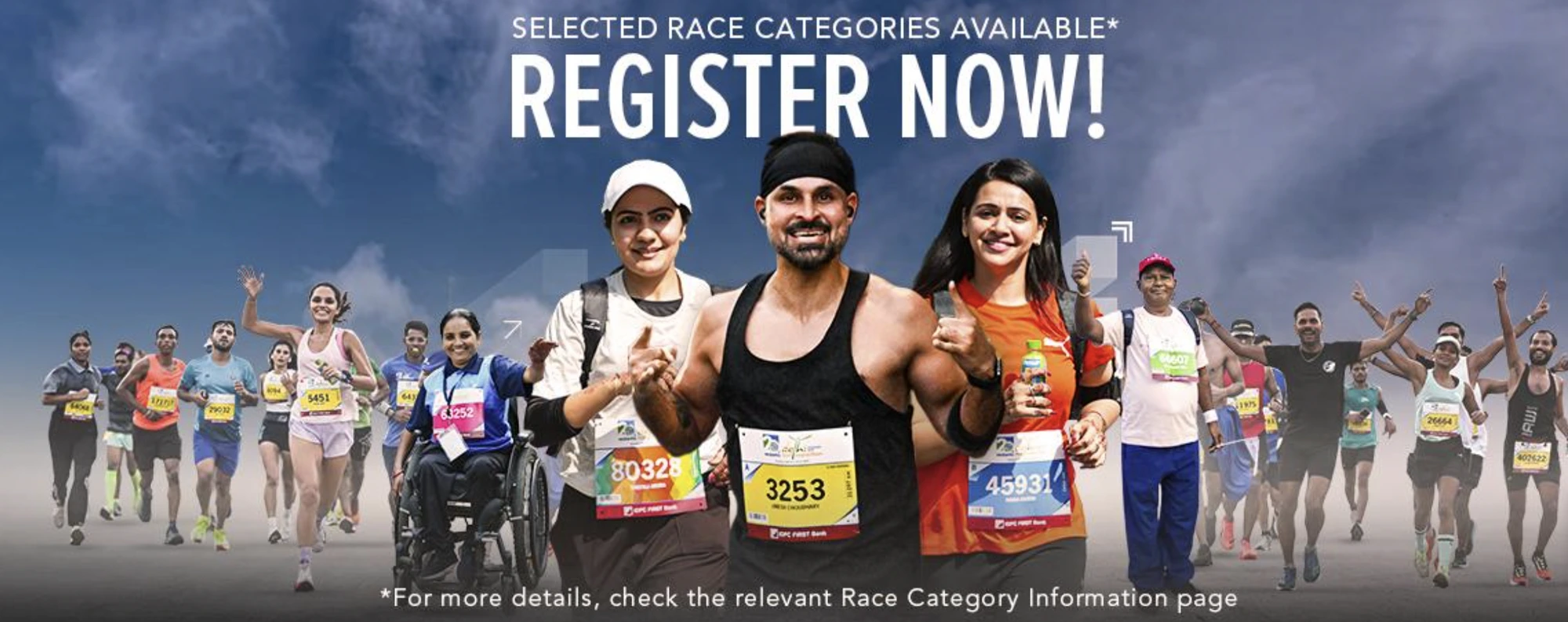 Runners of the Faridabad Half Marathon